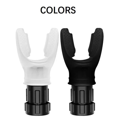Silicone Breathing Device Adjustable Resistance Portable Throat Fitness Lung Capacity Training Respiratory Exerciser Adjustable